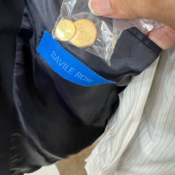 SAVILE ROW MENS DRESS BLAZER SIZE 46R AMAZINGLY STUNNING AND IN SUPERB CONDITION - Picture 9 of 14